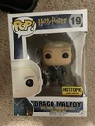 FUNKO POP Harry Potter Draco Malfoy #19 Quidditch Robes Slytherin Hot Topic Excl