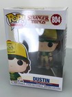 Funko POP! Television Stranger Things Dustin at camp #804 Vinyl Figure DAMAGED