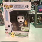 FUNKO POP VINYL ANIMATION PEANUTS 49 SNOOPY & WOODSTOCK FLOCKED BNIB + PROTECTOR