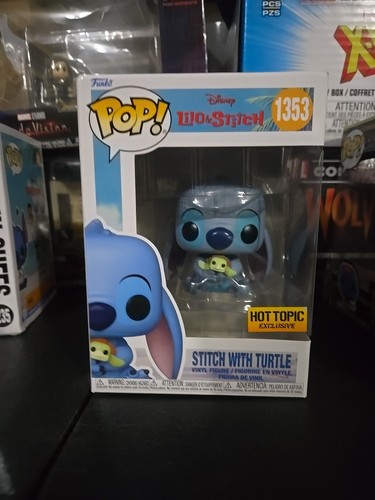 Funko POP! Disney Stitch with Turtle Lilo & Stitch Hot Topic Exclusive #1353