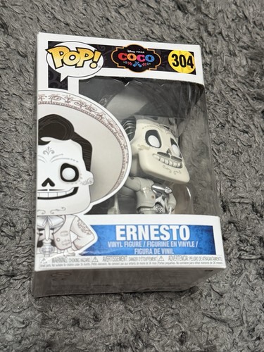 Funko Pop! Disney: Pixar Coco Ernesto #304 With Protector Slight Damage