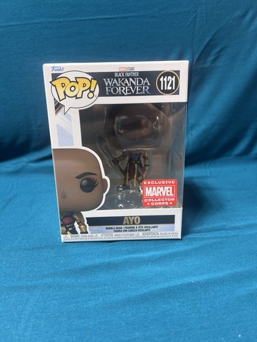 Funko Pop Wakanda Forever AYO 1121 Marvel Collector Corps Exclusive