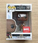 Funko Pop Marvel Black Panther Wakanda Forever Ayo MCC #1121 + Free Protector
