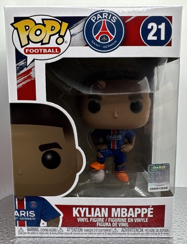 Funko Pop Kylian Mbappe #21 Pop! Football PSG Soccer Club Paris Saint Germain