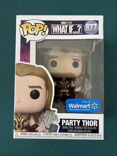 Funko Pop! Vinyl: Marvel What If…? - Party Thor - Walmart (Exclusive) #877