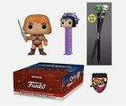 Masters of the Universe He-man Flocked Funko pop Gamestop Box NEW & SEALED