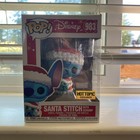 Funko Pop Disney Santa Stitch with Scrump #983 Hot Topic Exclusive