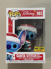 Funko Pop Disney Santa Stitch with Scrump #983 Hot Topic Exclusive