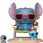 Funko Pop Lilo and Stitch - Stitch in Sunlounger w/ Scrump Premium EE Exclusive