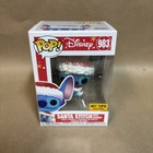 Funko Pop Disney Santa Stitch with Scrump #983 Hot Topic Exclusive