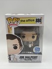 Funko Pop! The Office 3 Hole Punch Jim Halpert #880 Funko Shop Excl w/ Protector