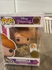 Funko Pop Disney Princess Gold Special Edition CINDERELLA 222 w/ Pin & Protector