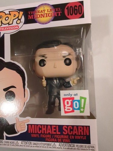 Funko Pop Threat Level Midnight Michael Scarn 1060 2020 Vaulted Go Exclusive