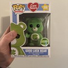 Funko Pop: Care Bears - Good Luck Bear #355 Flocked ECCC 2018 Exclusive