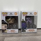 Funko POP Overwatch Zenyata Cultist 423 and Mercy Witch 411 Blizzard Exclusive