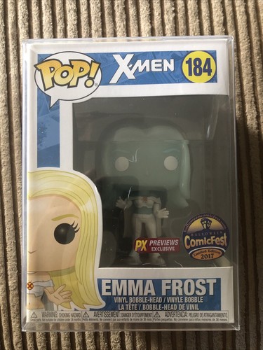 Emma Frost Frozen Funko Vinyl Marvel X-Men 184 Rare Halloween ComicFest 2017
