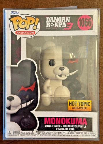 Monokuma Funko 2021 Pop #1066 Hope's Peak High Vinyl Figure HOT TOPIC Exclusive