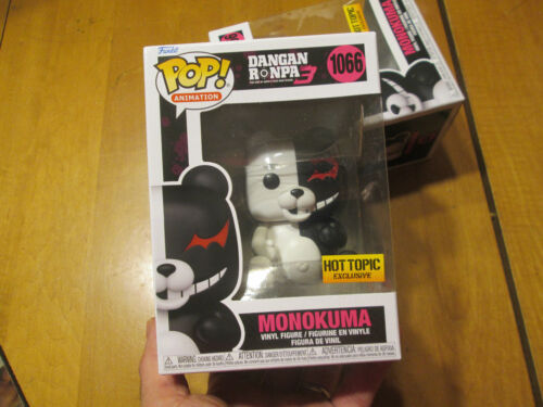 FUNKO POP DANGAN RONPA 3 MONOKUMA 1066  HOT TOPIC NIB R7