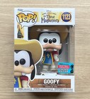 Funko Pop Disney The Three Musketeers Goofy NYCC #1123 + Free Protector