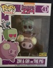 Funko Pop! Rides: Invader Zim and Gir on the Pig #41 Hot Topic Exclusive