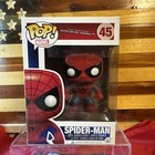 Funko Pop Marvel The Amazing Spider-Man 2 #45 Spider - Man Near mint Vaulted!!