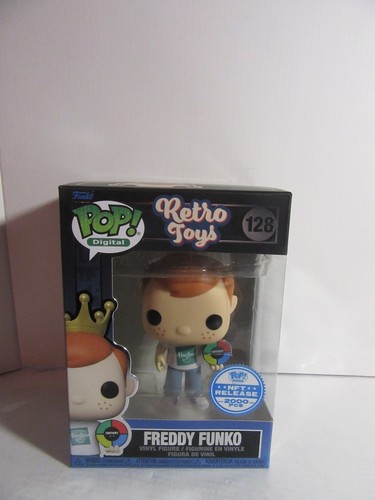 Funko Pop! Digital: Freddy Funko Hasbro Toys #128 Royalty LE 2000