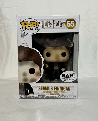 Funko Pop! #65 Seamus Finnigan Harry Potter Books A Million Exc. 2018 NEW NIB