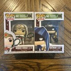 Funko Pop! DC Heroes Christmas Batman ( 355 ) & Wonder Woman ( 354 ) NEW