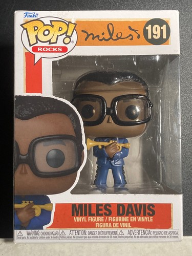 Funko POP Rocks Miles 191 Miles Davis