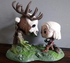 Funko POP! Games Witcher Geralt vs. Leshen #555 GameStop Exclusive CLEAN
