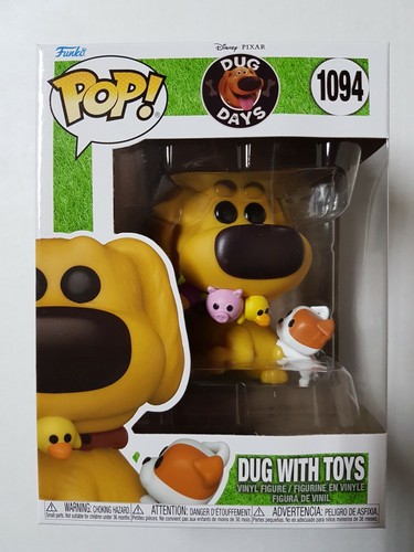 Funko Pop Disney Pixar Dug Days #1094 Dug with Toys Figure Brand New