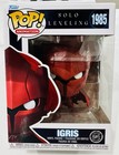 Funko Pop! Solo Leveling Igris 1985 Red Metallic Chase With Protector