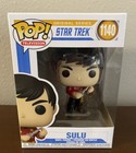 Funko Pop! Star Trek Original Series Sulu #1140 Ships In Pop Protector Vaulted