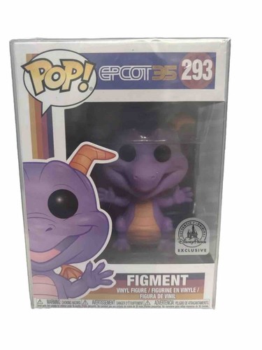 Funko Pop! Disney Epcot 35 Figment #293 Disney Parks Exclusive (B19T)