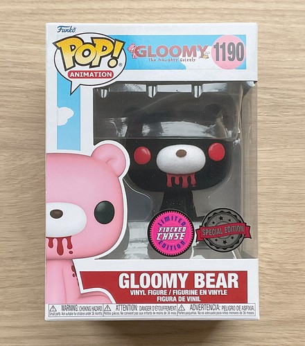 Funko Pop Gloomy Bear 1190 The Naughty Grizzly Hot Topic FLOCKED CHASE Exclusive