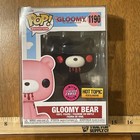 Gloomy Bear Flocked Chase Funko Pop #1190 Hot Topic Exclusive Vaulted rare