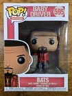 VAULTED Funko POP! Baby Driver #595 BATS, 2018 In Protector, New