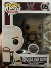 Funko Pop #05 WWE Stone Cold Steve Austin GameStop Exclusive NEW In Box Figure