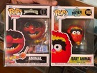 2 Funko Pop The Muppets #13 ANIMAL Exclussive & Muppet Mayhem #1492 BABY ANIMAL