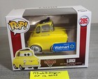 Funko Pop! Disney Pixar Cars LUIGI #285 Walmart Exclusive Vaulted Vinyl Figure