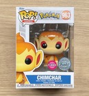 Funko Pop Pokemon Chimchar Flocked #963 + Free Protector