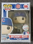 Funko Pop! MLB Anthony Rizzo #06 Vinyl Figure Chicago Cubs Away Jesey Uniform