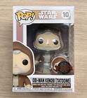 Funko Pop Star Wars Obi Wan Kenobi Tatooine With Pin #10 + Free Protector
