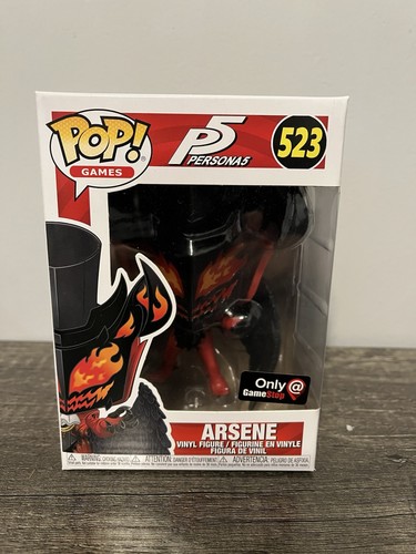 Funko Pop! Games Persona5 ARSENE GameStop Exclusive #523 BRAND NEW