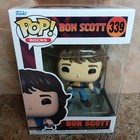 VAULTED Funko POP! ROCKS AC/DC Singer Bon Scott #339 with Protector