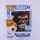 F4 Funko Pop FREDDY Nerd Speech Bubble Sign Shop Exclusive Vinyl Figure 03