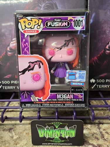 FUNKO FUSION POP M3GAN #1001 2024 NYCC EXCLUSIVE *NEW* ONLY 500 PCS