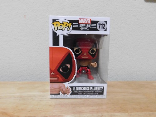 Funko Pop Marvel Lucha Libre Edition#712 El Chimichanga De La Muerte bobble-head