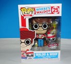 Funko  Pop Waldo and Woof #25 Books Special Edition Rare  +P/Prot