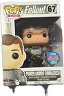 Fallout Funko Pop! Power Armor: Unmasked #67 NYCC 2015 Exclusive With Protector